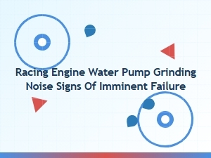 Diagnosing Grinding Noise in Racing Engine Water Pump